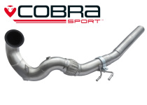 Seat Leon Cupra 280, 290 & 300 2.0 TSI 14- Frontpipe / Sportkatalysator Cobra Sport
